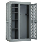 Load image into Gallery viewer, ARMORY 2 DOOR 10 GUN SECURITY CAB (GREY) (Local Vegas Pickup Only)