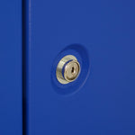 Load image into Gallery viewer, Honor 18 Gun Welded-Steel Security Cabinet with Beveled Edge – Blue