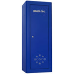 Load image into Gallery viewer, Honor 18 Gun Welded-Steel Security Cabinet with Beveled Edge – Blue