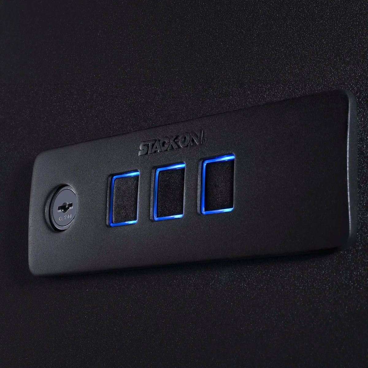 Stack-On Quick Access Handgun Safe with Electronic Lock – Medium