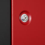 Load image into Gallery viewer, 18 Gun Deluxe Beveled Edged Security Cabinet - Red Doors (Local Vegas Pickup Only)
