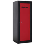 Load image into Gallery viewer, 18 Gun Deluxe Beveled Edged Security Cabinet - Red Doors (Local Vegas Pickup Only)