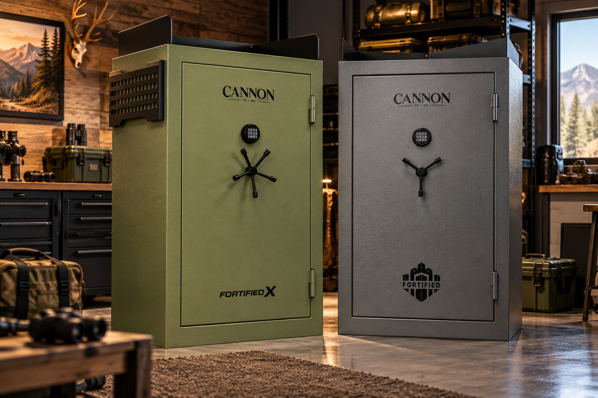 Go big with the cannon fortified x 73 gun green safe