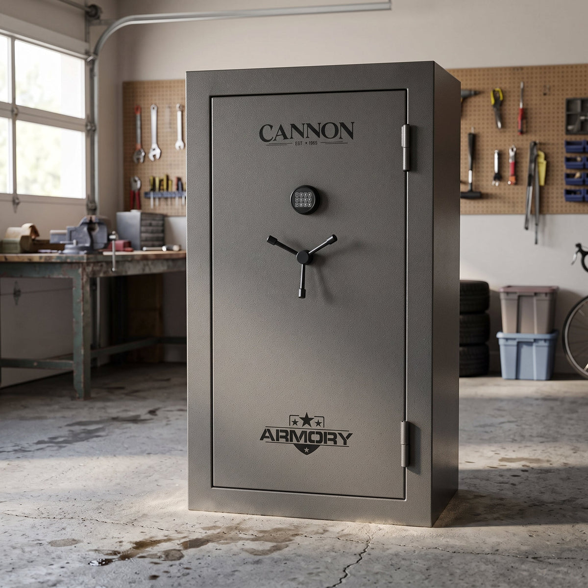 Will cannon safe fit in my garage?