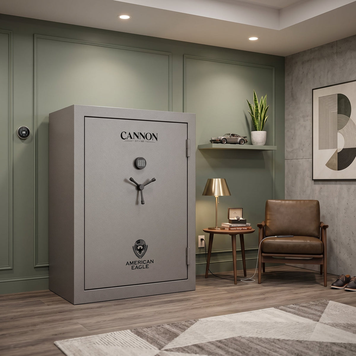 Cannon american eagle series 91 gun 60 minute fire resistant gun safe