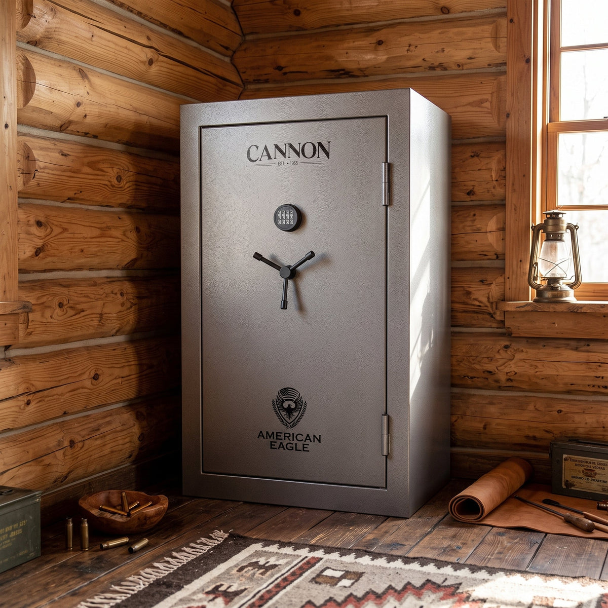 Cannon american eagle series 75 gun 60 min fire resistant gun safe