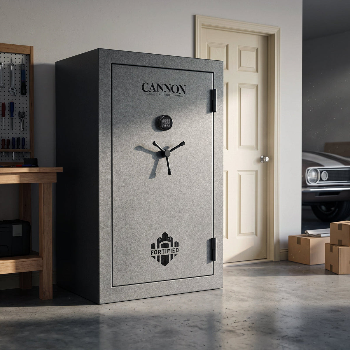 Cannon fortified 73 gun grey