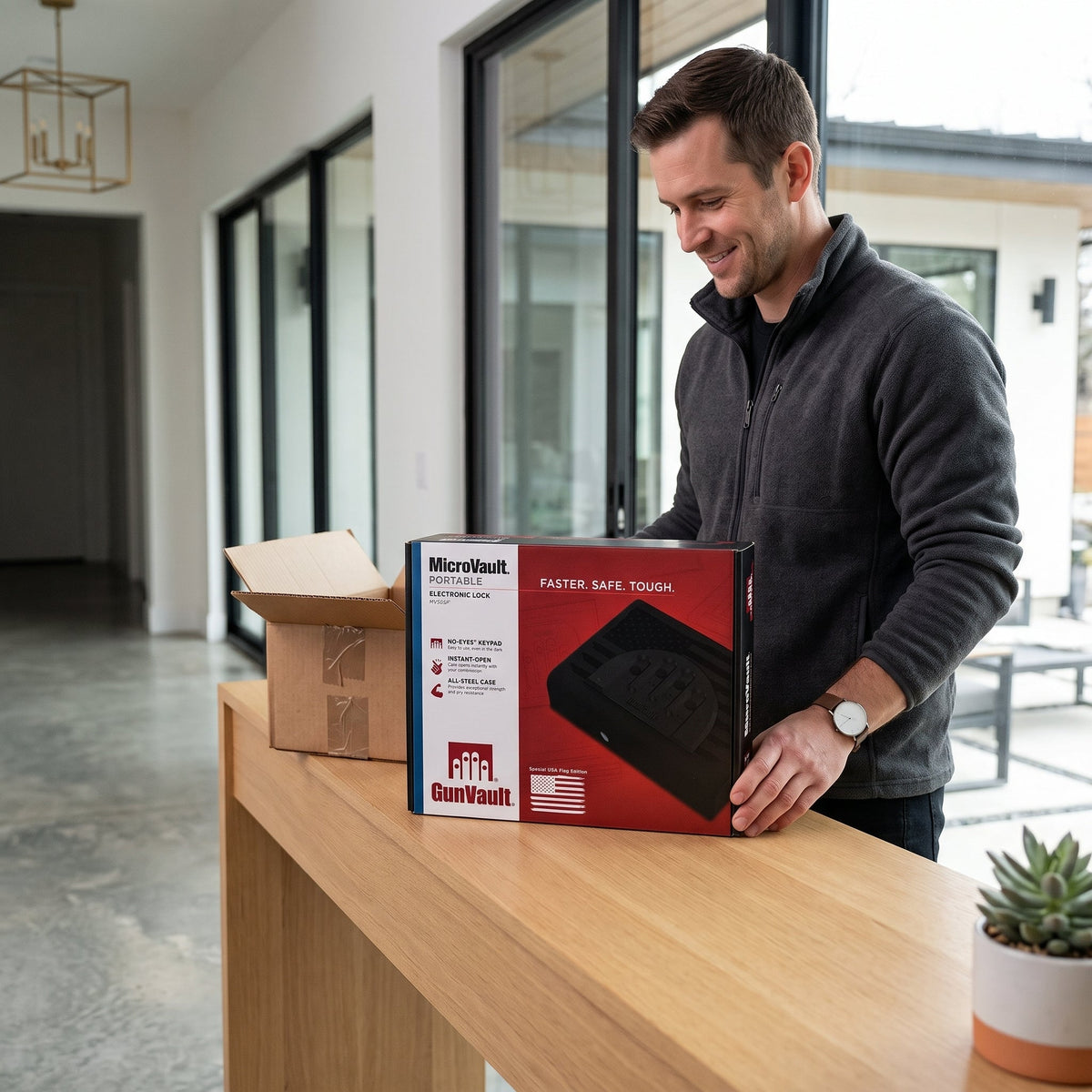 How to receive your new gunvault