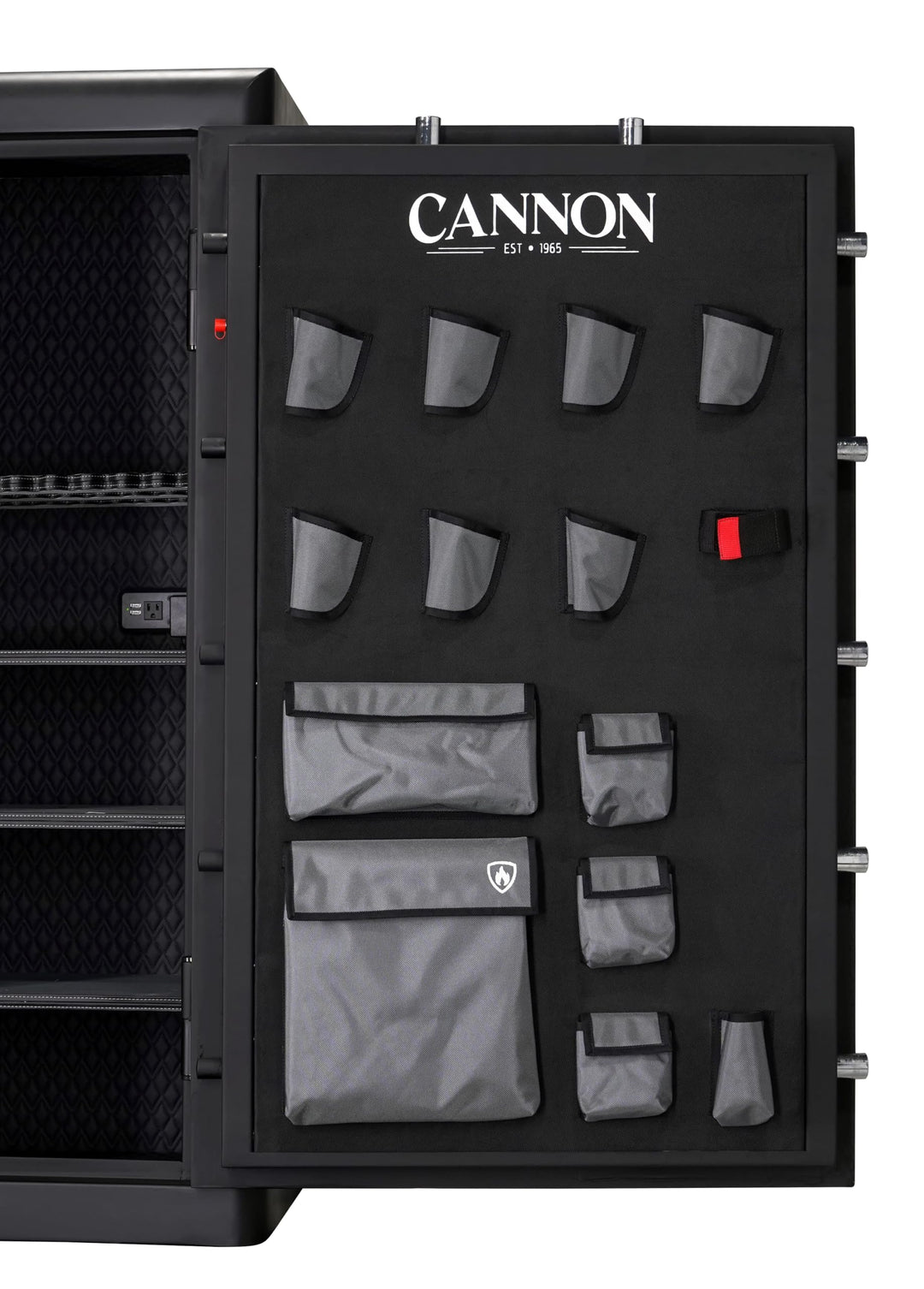 Cannon 48-Gun Fireproof Safe with Biometric Electronic Lock