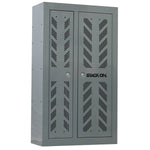 Load image into Gallery viewer, ARMORY 2 DOOR 10 GUN SECURITY CAB (GREY) (Local Vegas Pickup Only)
