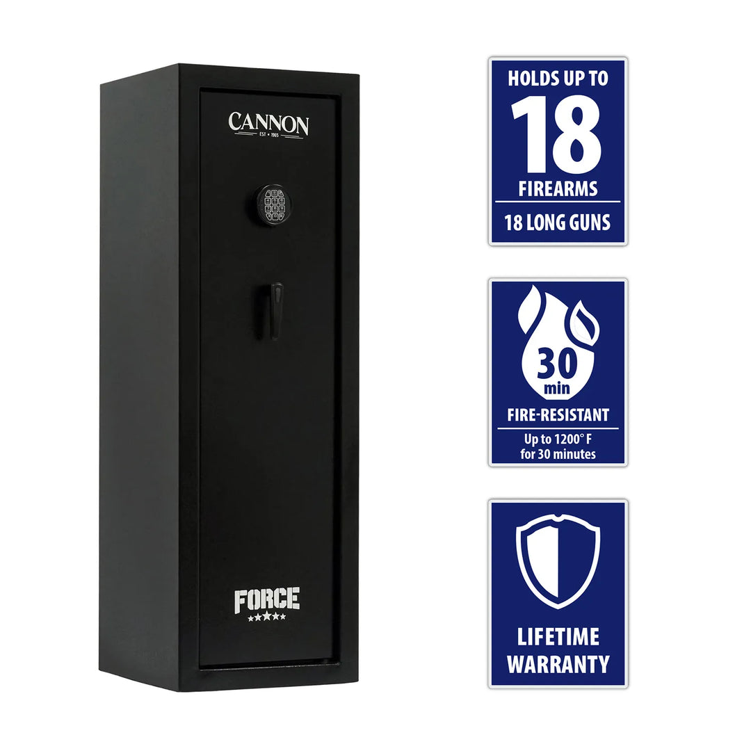 Cannon Force 18 Gun Fire-Resistant Safe