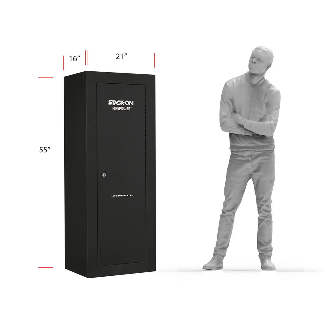Stack-On Firepower Ammo Cabinet - Black (CJ)
