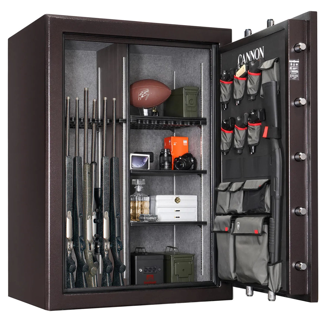 CALMER CANONICOジレ ダークグレー ノースリーブ Cannon Commander 70 gun 75 min. Fire Resistant Safe – Cannon