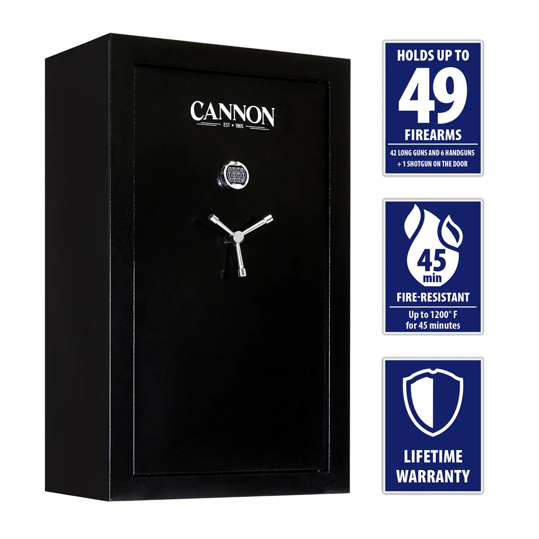 Cannon 43+6 Gun Fireproof Safe (CJ)