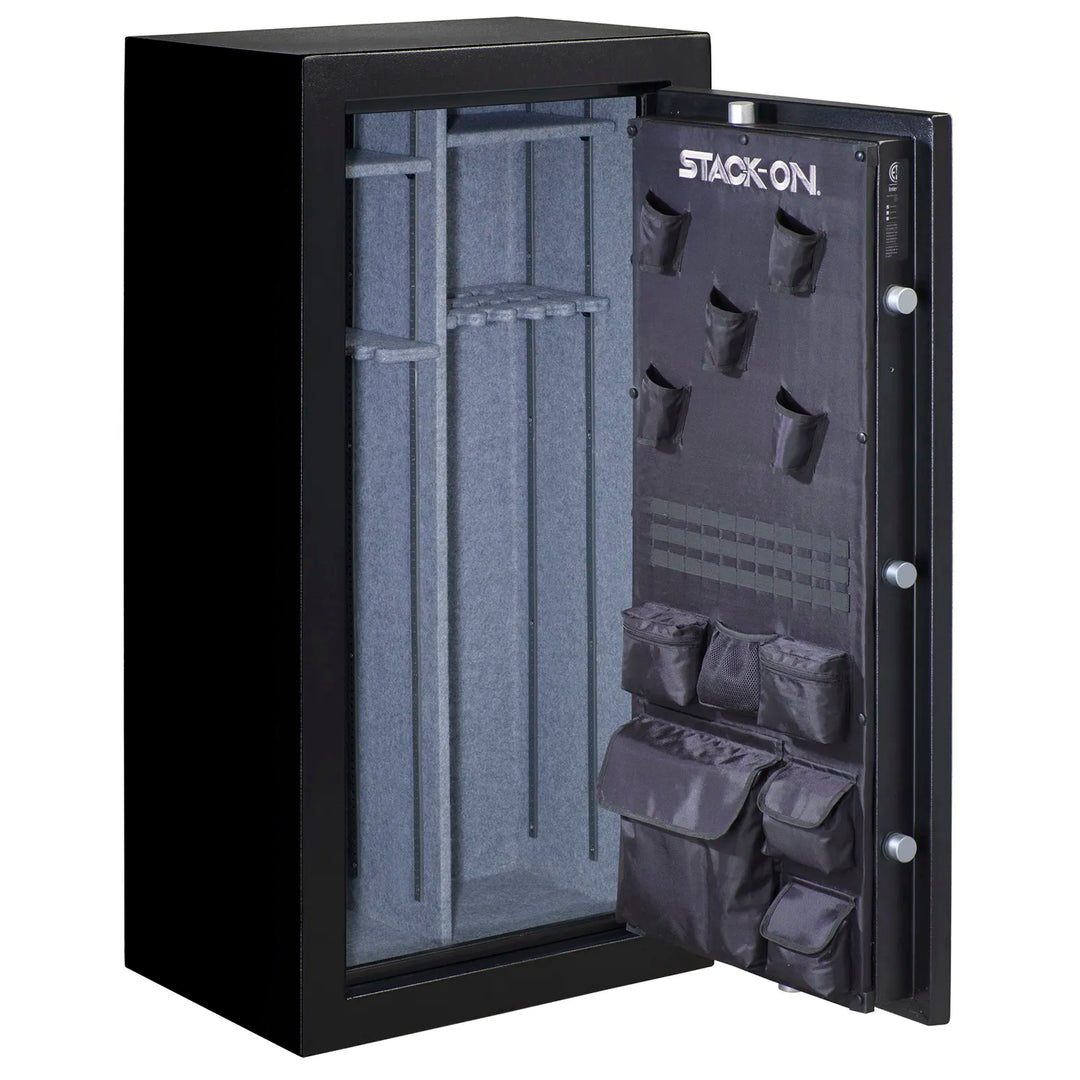 Stack-On Elite 30-Gun Fireproof Gun Safe with Electronic Lock – 30 Min Rating