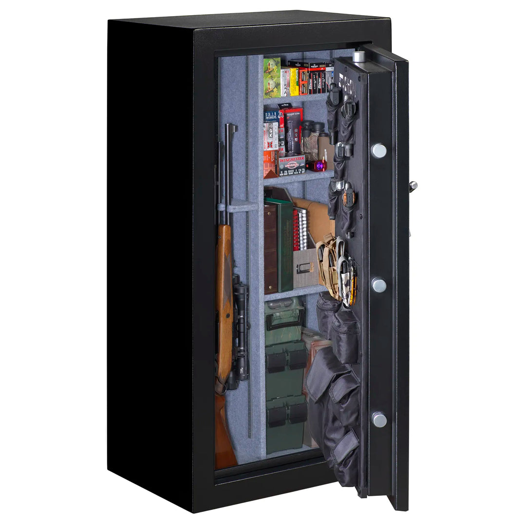 Stack-On Elite 30-Gun Fireproof Gun Safe with Electronic Lock – 30 Min Rating