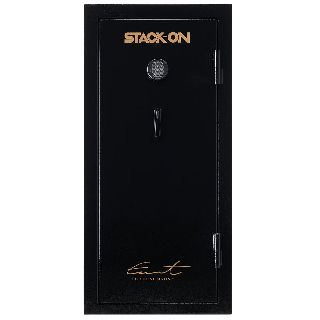 Stack-On Executive Series 34-Gun Fireproof Gun Safe – Electronic Lock, 30 Min Rating