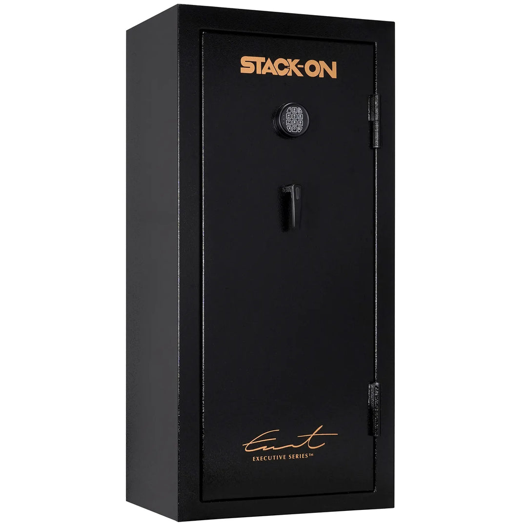 Stack-On Executive Series 34-Gun Fireproof Gun Safe – Electronic Lock, 30 Min Rating