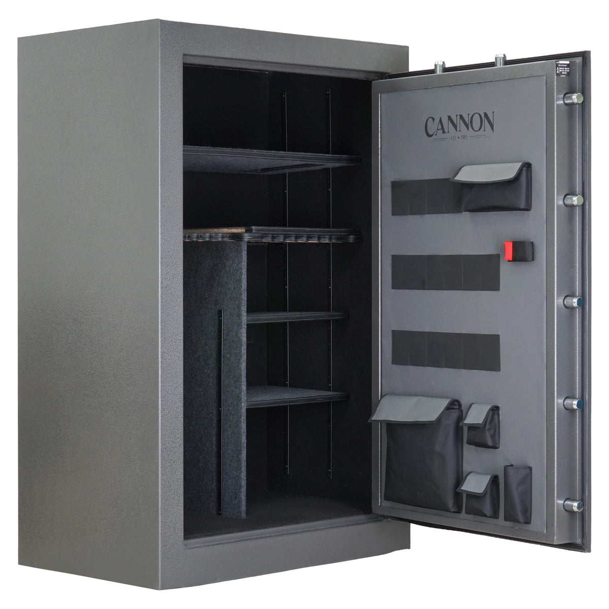 Cannon fortified 73 gun grey gun safe   fd6040 dgpteb 26 ds (cj)