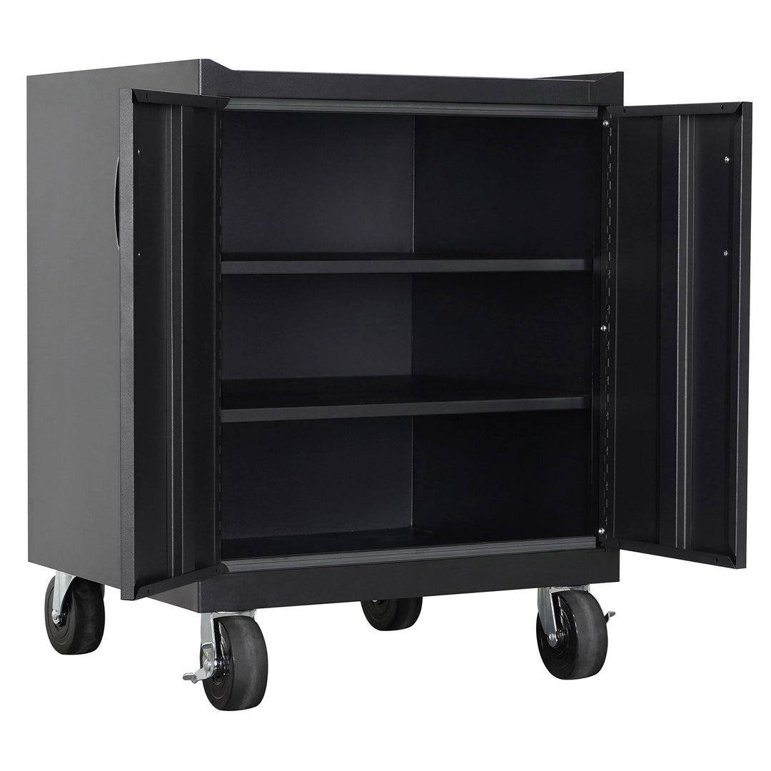 Stack-On Base Cabinet with 2 Shelves - Steel Garage Storage (Local Vegas Pickup Only)
