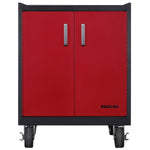 Load image into Gallery viewer, Stack-On Base Cabinet with 3 Drawers – Steel Garage Storage with Shelf
