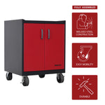 Load image into Gallery viewer, Stack-On Base Cabinet with 3 Drawers – Steel Garage Storage with Shelf
