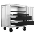 Load image into Gallery viewer, Modular garage cabinets w/Drawer White (CJ)
