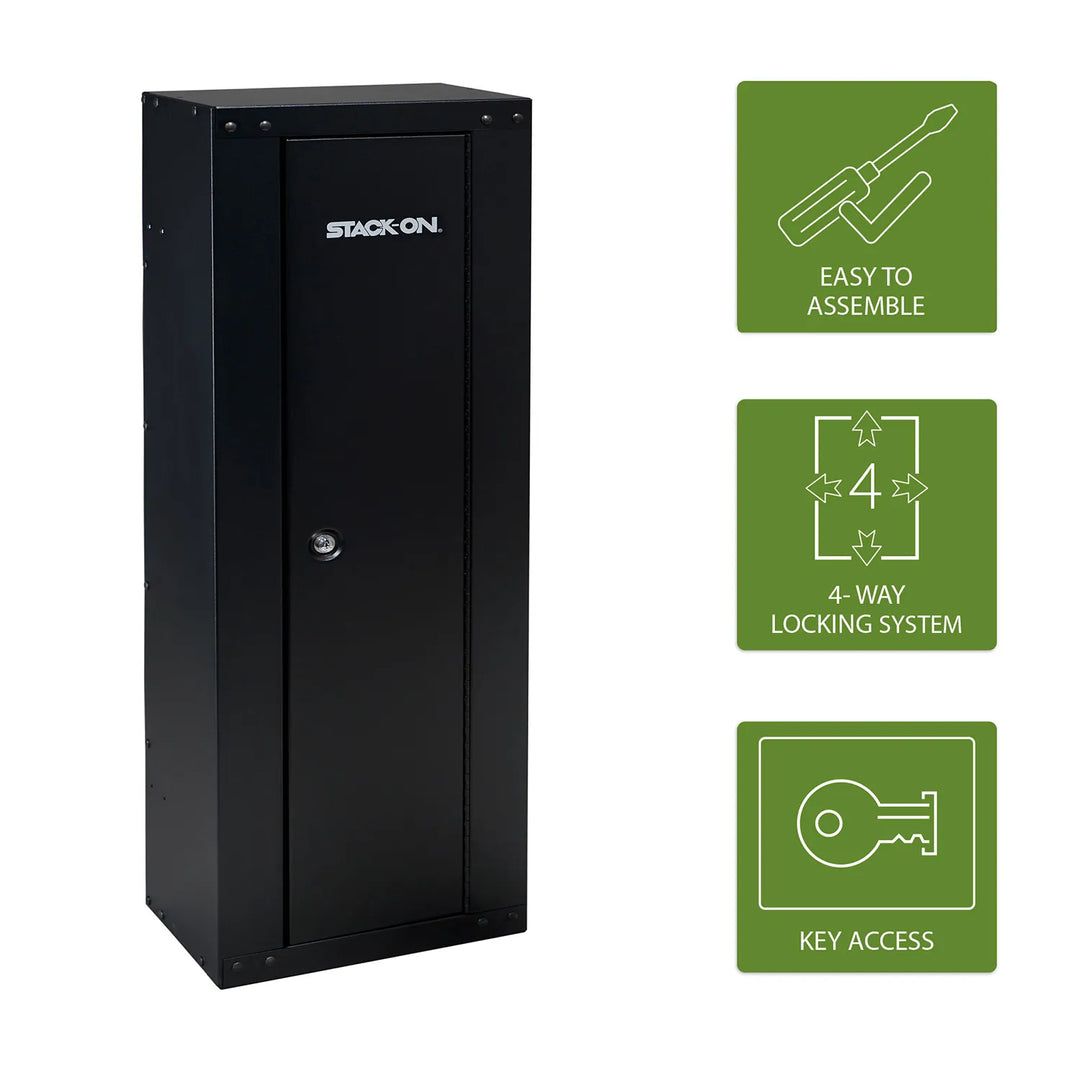 Stack-On 8-Gun Ready-to-Assemble Security Cabinet (CJ)