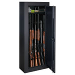 Load image into Gallery viewer, 8 Gun Welded-Steel Security Cabinet Black (NO SHIPPING - Las Vegas Pickup Only)
