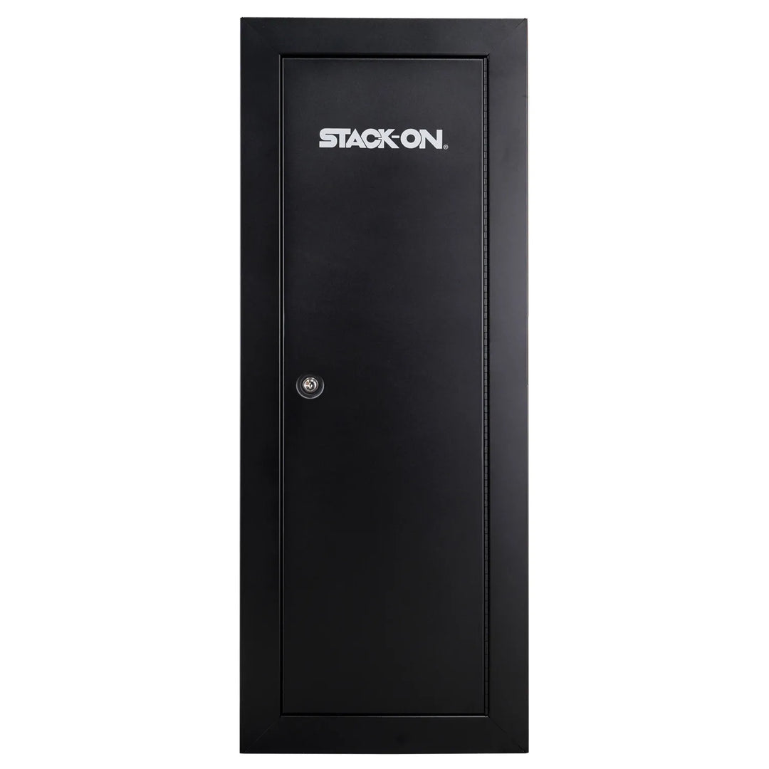 8 Gun Welded-Steel Security Cabinet Black (NO SHIPPING - Las Vegas Pickup Only)