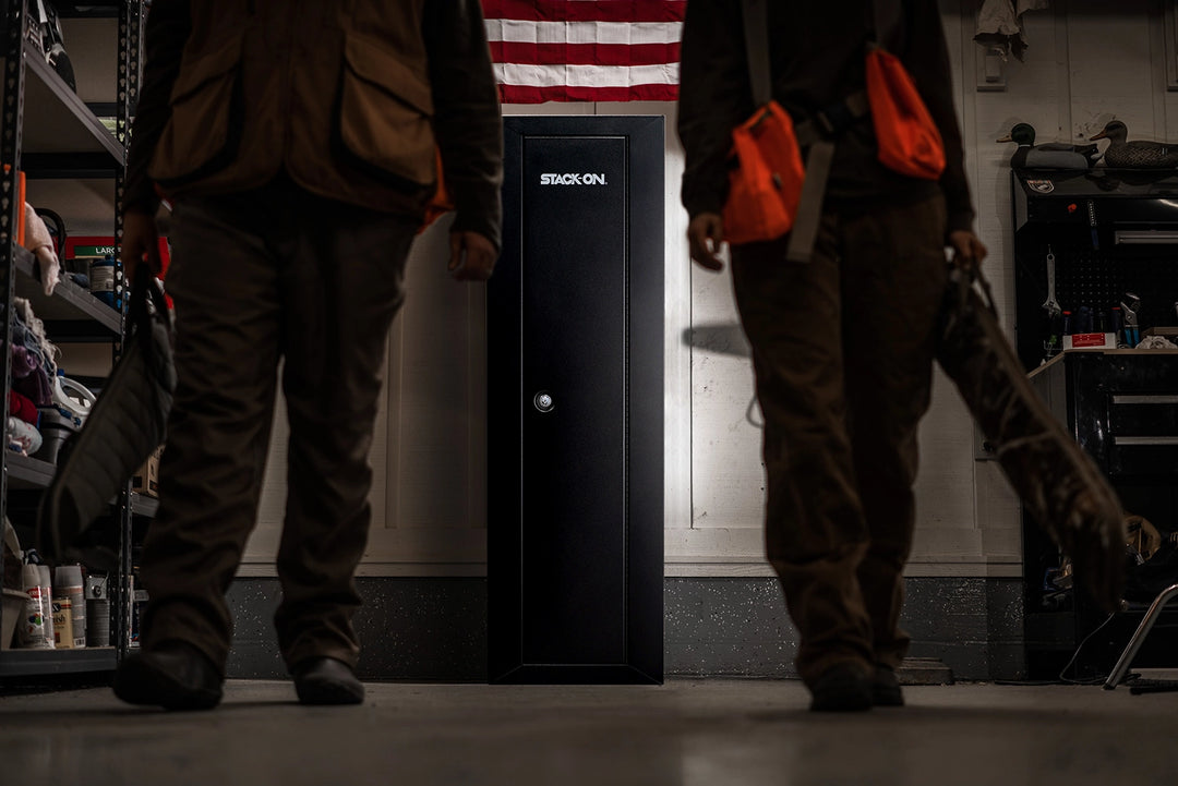 Stack-On 10-Gun Security Cabinet – 3-Point Locking, Steel Construction