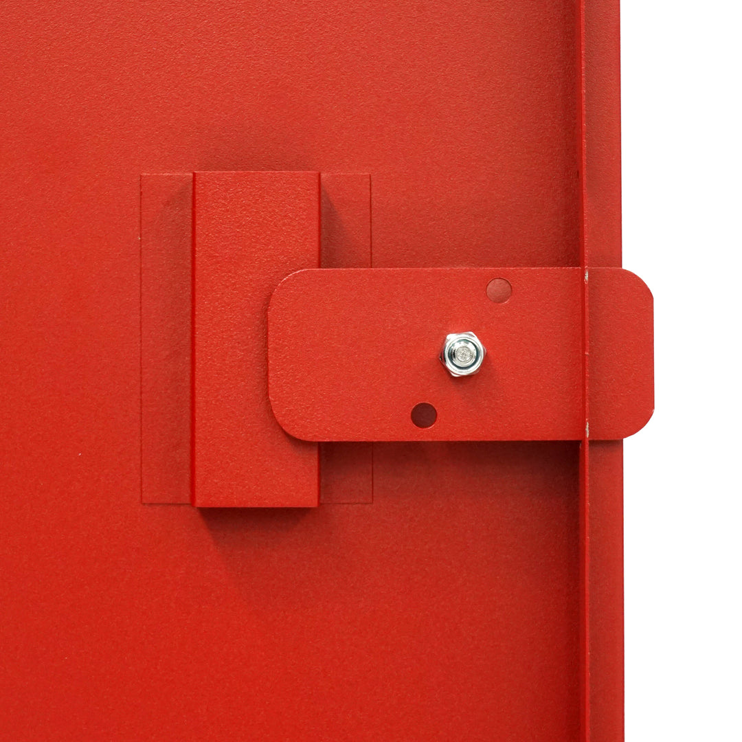 Stack-On Pistol / Ammo Cabinet Red - GCBR-900
