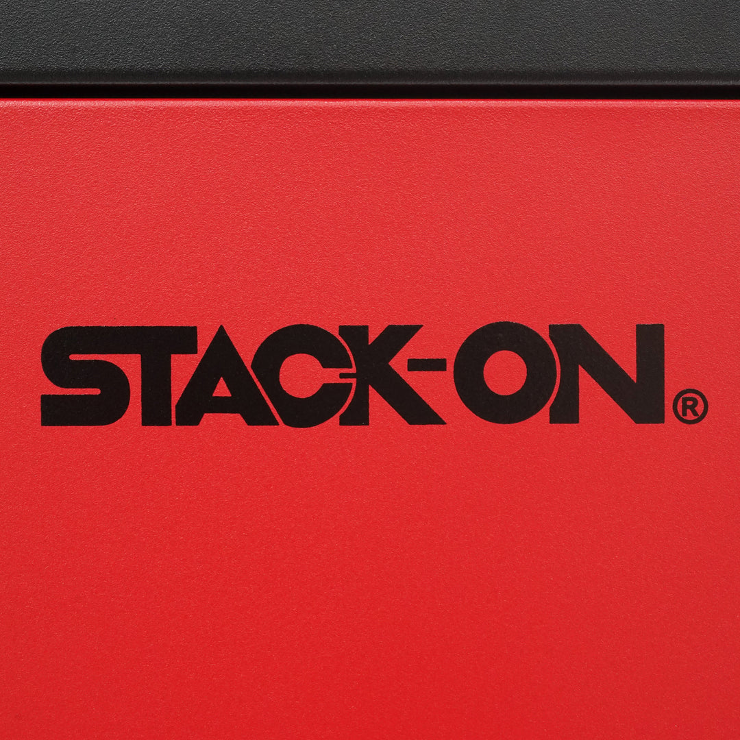 Stack-On Pistol / Ammo Cabinet Red - GCBR-900