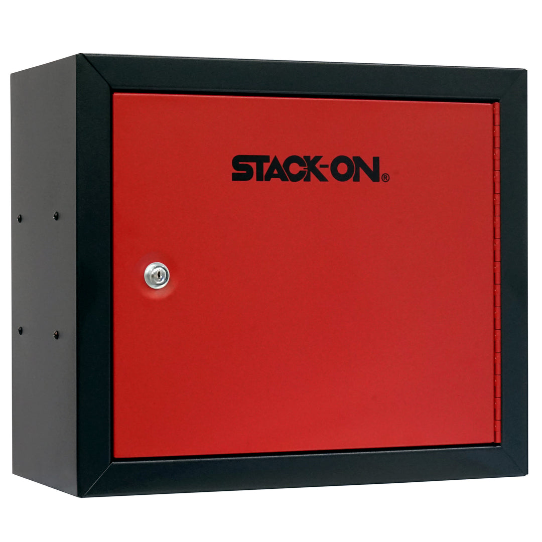 Stack-On Pistol / Ammo Cabinet Red - GCBR-900