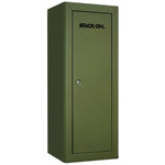 Load image into Gallery viewer, 18 Gun Cabinet Deluxe HUNTER GREEN
