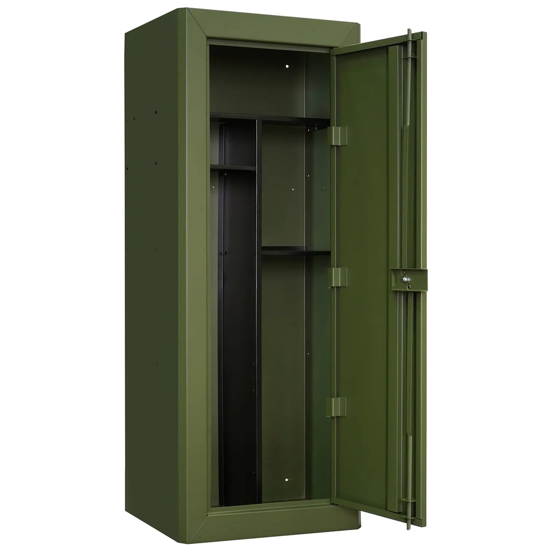 18 Gun Cabinet Deluxe HUNTER GREEN