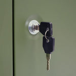 Load image into Gallery viewer, Compact Welded-Steel Pistol / Ammo Cabinet - Hunter Green (CJ)
