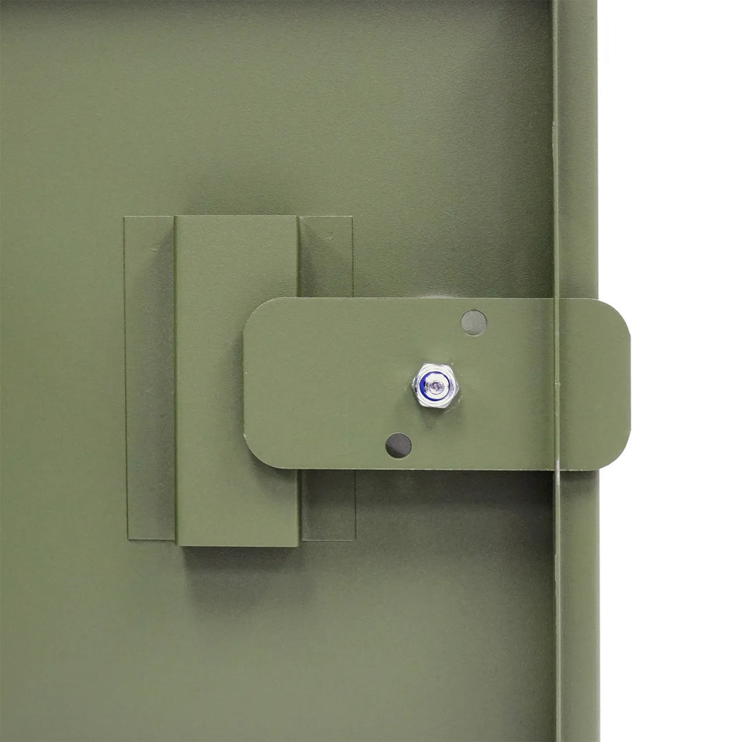 Compact Welded-Steel Pistol / Ammo Cabinet - Hunter Green (CJ)