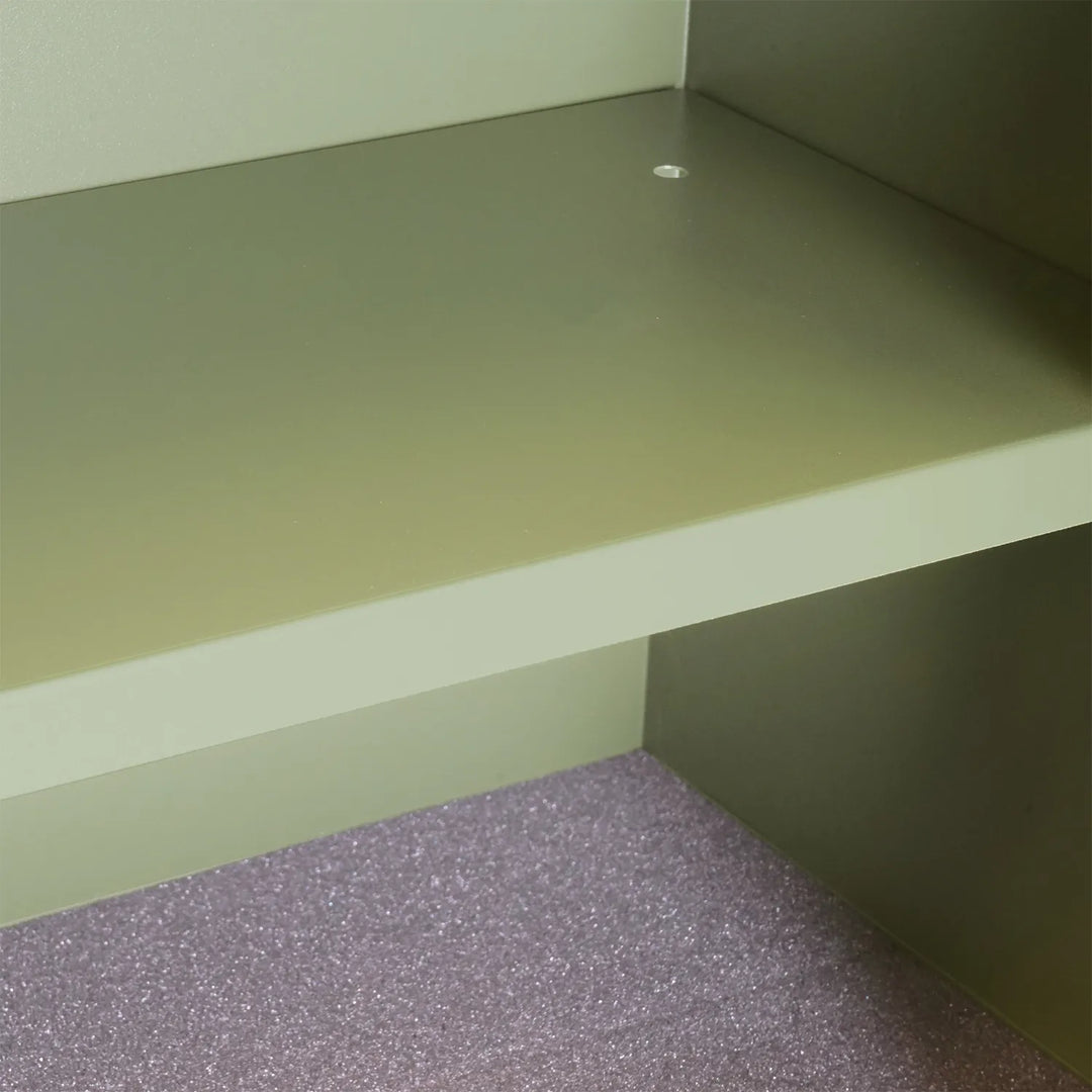 Compact Welded-Steel Pistol / Ammo Cabinet - Hunter Green (CJ)