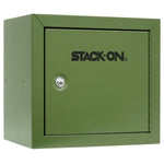 Load image into Gallery viewer, Compact Welded-Steel Pistol / Ammo Cabinet - Hunter Green (CJ)
