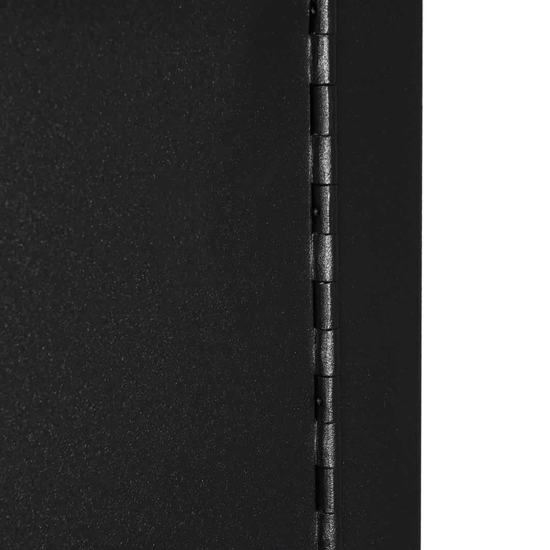 Stack-On Tall Steel Storage Locker – 4 Shelves, Rolling Cabinet
