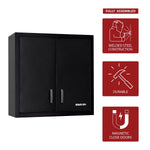 Load image into Gallery viewer, Stack-On 2-Door Wall Cabinet – Steel Garage Storage with Shelves
