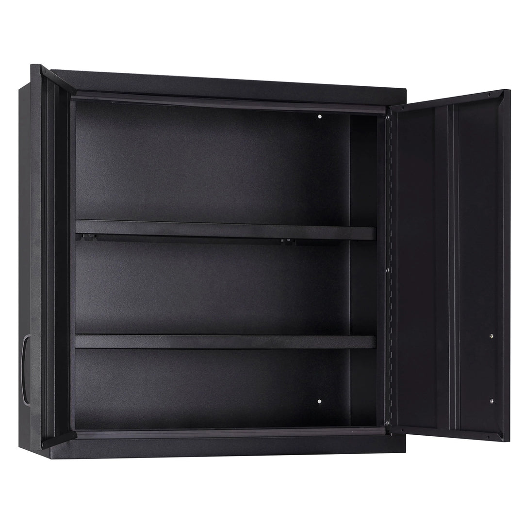 Stack-On 2-Door Wall Cabinet – Steel Garage Storage with Shelves