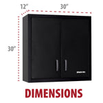 Load image into Gallery viewer, Stack-On 2-Door Wall Cabinet – Steel Garage Storage with Shelves
