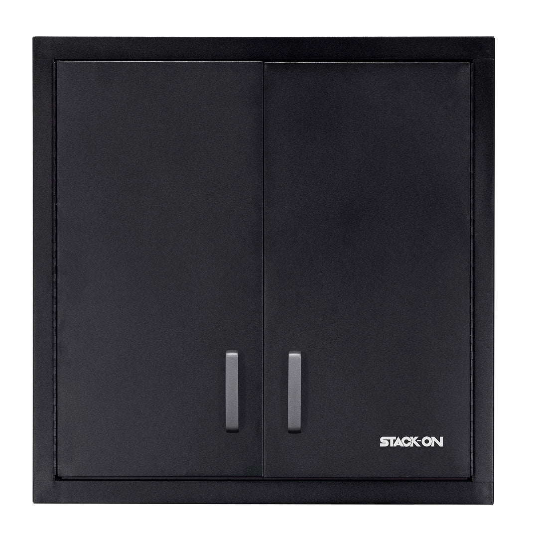 Stack-On 2-Door Wall Cabinet – Steel Garage Storage with Shelves