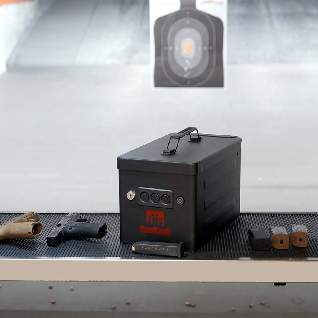 GunVault RangeVault Handgun Safe