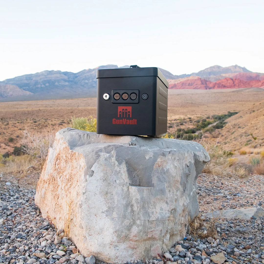 GunVault RangeVault Handgun Safe