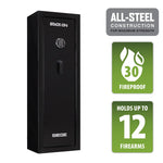 Load image into Gallery viewer, Stack-On Siege 12-Gun Fire Resistant Safe
