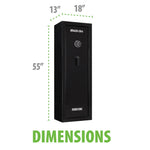 Load image into Gallery viewer, Stack-On Siege 12-Gun Fire Resistant Safe
