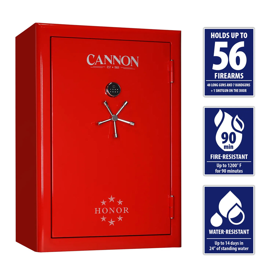 Cannon Honor 57 Red Gun Safe